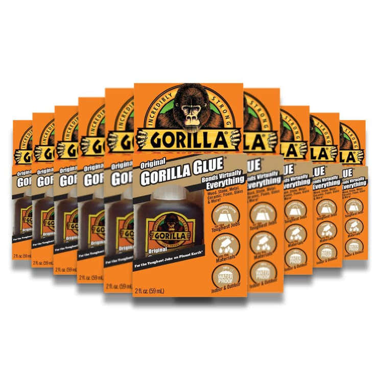 Gorilla -  Glue Original Glue - 2 Oz - 10 Pack | Gorilla - Pre Order