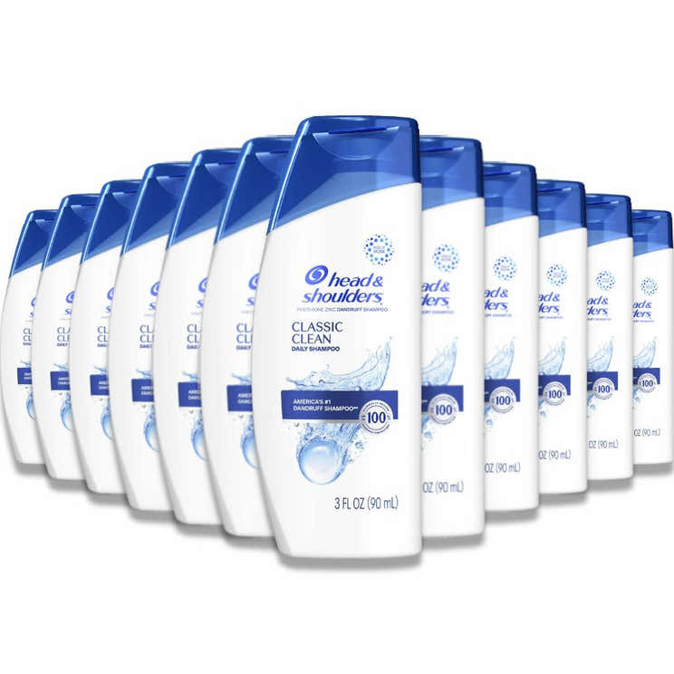 Head &amp; Shoulders - Classic Clean Dandruff Shampoo - 3 Oz - 24 Pack | Head &amp; Shoulders - Pre Order