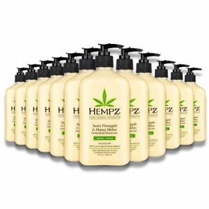 Hempz - Sweet Pineapple & Honey Melon Herbal Body Moisturizer - 17 Oz - 12 Pack