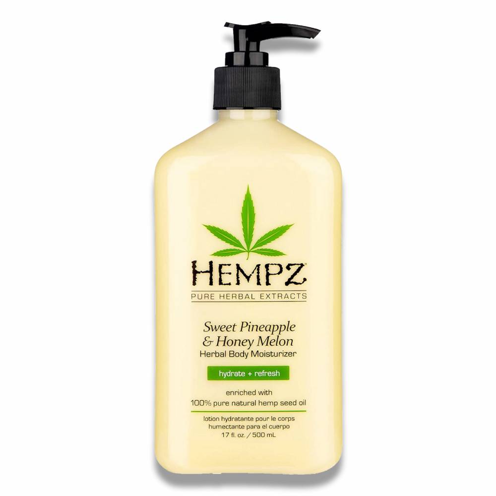 Hempz - Sweet Pineapple & Honey Melon Herbal Body Moisturizer - 17 Oz - 12 Pack