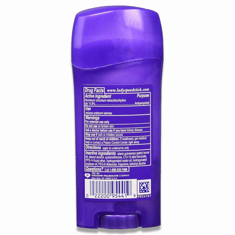 Lady Speed Stick Invisible Dry Antiperspirant & Deodorant, Shower Fresh  2.3 oz - 12 Pack