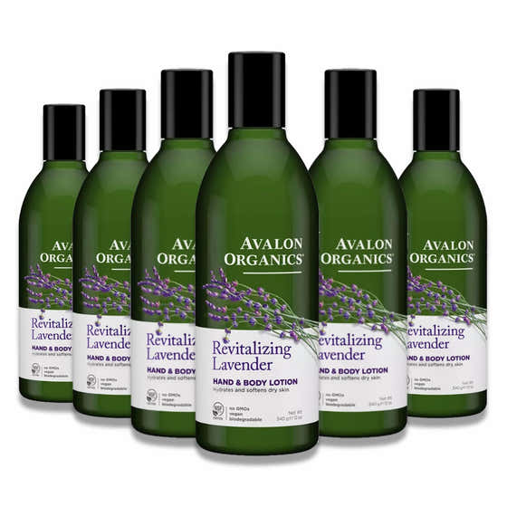 Avalon - Organics Hand &amp; Body Lotion, Nourishing Lavender - 12 Oz - 6 Pack | Avalon Organics - All products