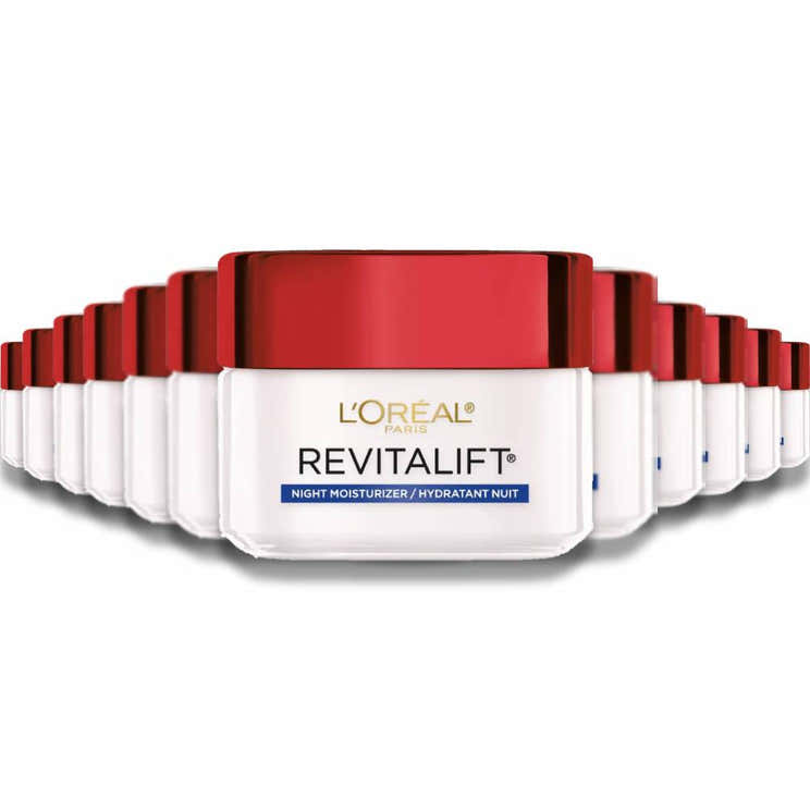L'Oreal Paris - Revitalift Anti-Wrinkle + Firming Night Cream - 1.7 Oz - 24 Pack | L'oreal - Pre Order