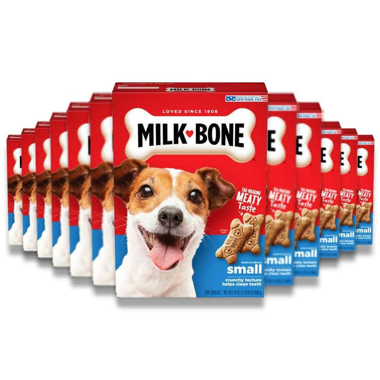 Milk-Bone - Original Dog Biscuits, Small Crunchy Dog Treats - 24 Oz - 12 Pack - Milk-Bone Original Dog Biscuits - Small, 2...