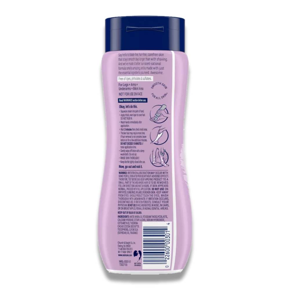Nair - Hair Removal Cream, Cocoa Butter - 7.9 Oz, 12 Pack - 100 Cases Pallet