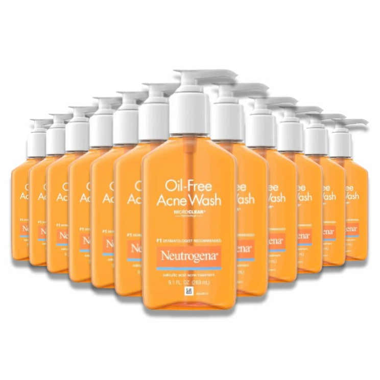 Neutrogena - Oil-Free Acne Wash  9.10 Oz - 12 Pack | Neutrogena - Pre Order