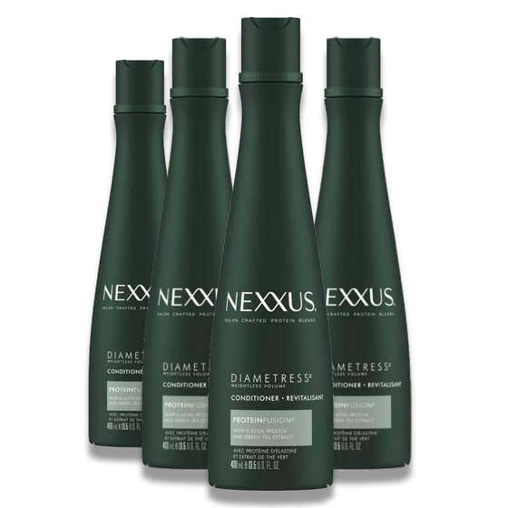 Nexxus Diametress Volumizing Hair Conditioner, Green Tea Extract, 13.5 Oz - 4 Pack | Nexxus - Wholesale