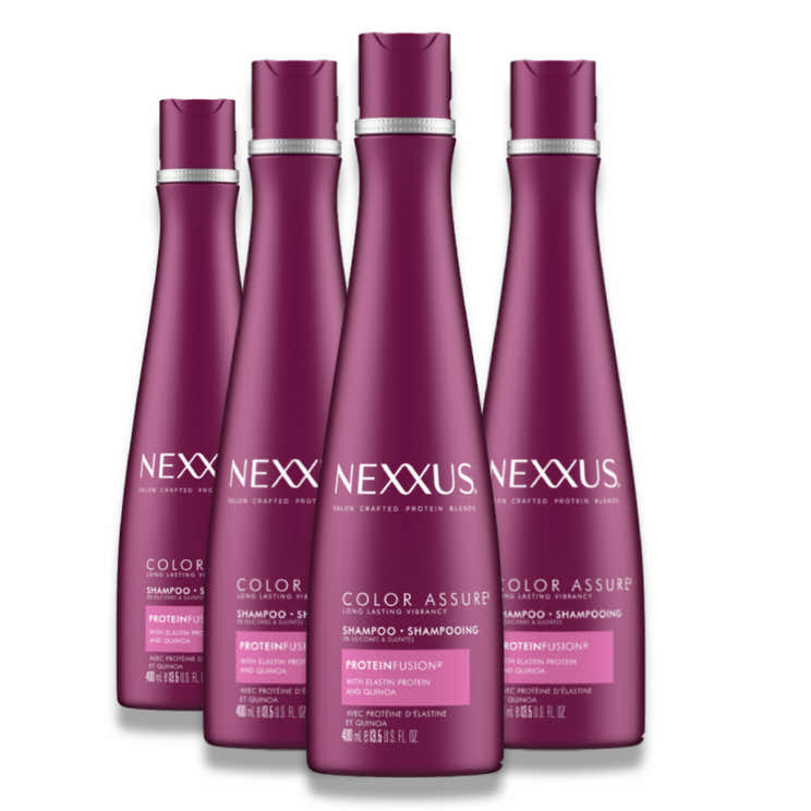 Nexxus - Salon Crafted Protein Blends, Long Lasting Vibrancy, Shampoo - 13.5 Oz - 4 Pack | Nexxus - Pre Order