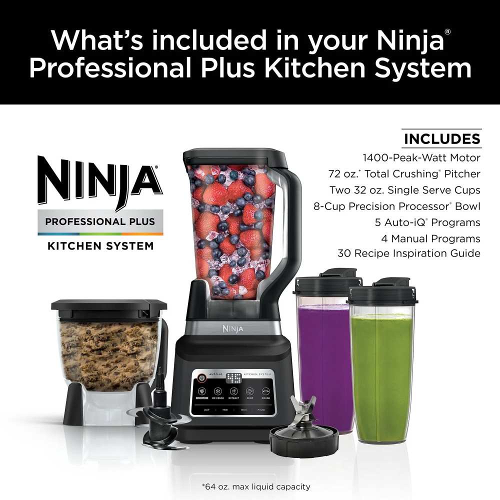 Ninja Professional Plus Kitchen System with Auto-IQ - Thumbnail 2
