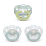 NUK - Neutral Orthodontic Pacifier, Glow In The Dark,  0-6 Months - 3 Count - 12 Pack