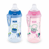 NUK - Active Toddler Silicone Cup, 2 colors - 10 Oz - 6 Pack