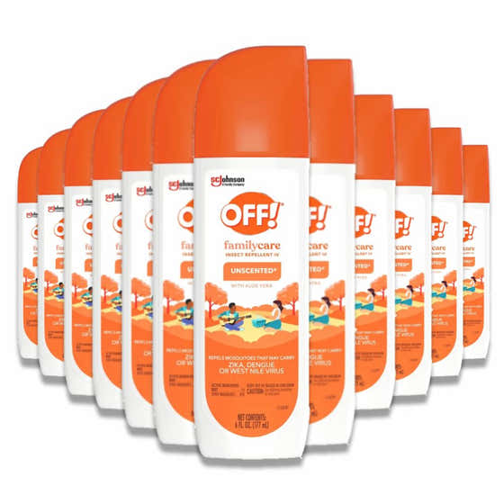 OFF! - Family Care Insect Repellent, Unscented - 6 Oz - 12 Pack | OFF! - Household - Wholesale