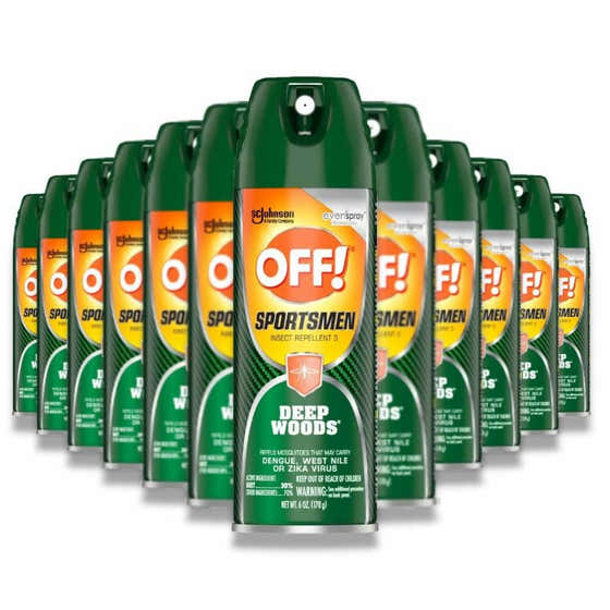 OFF! - Deep Woods Sportsman Insect Repellent - 6 Oz - 12 Pack | OFF! - All products