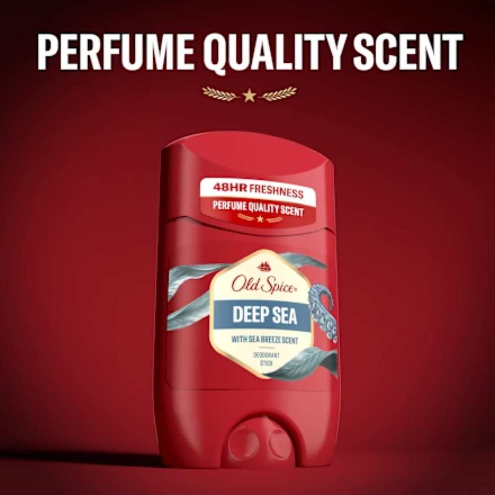 Old Spice Stick  Deodorant Deep Sea - 1.7 oz/ 50 ml -  6 pack