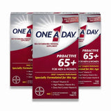 One A Day – Proactive 65+ Multivitamin Tablets for Men & Women, 150 Count – 3 Pack