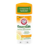 Arm & Hammer Essentials Natural Deodorant Orange Citrus 2.5 oz  - 12 Pack