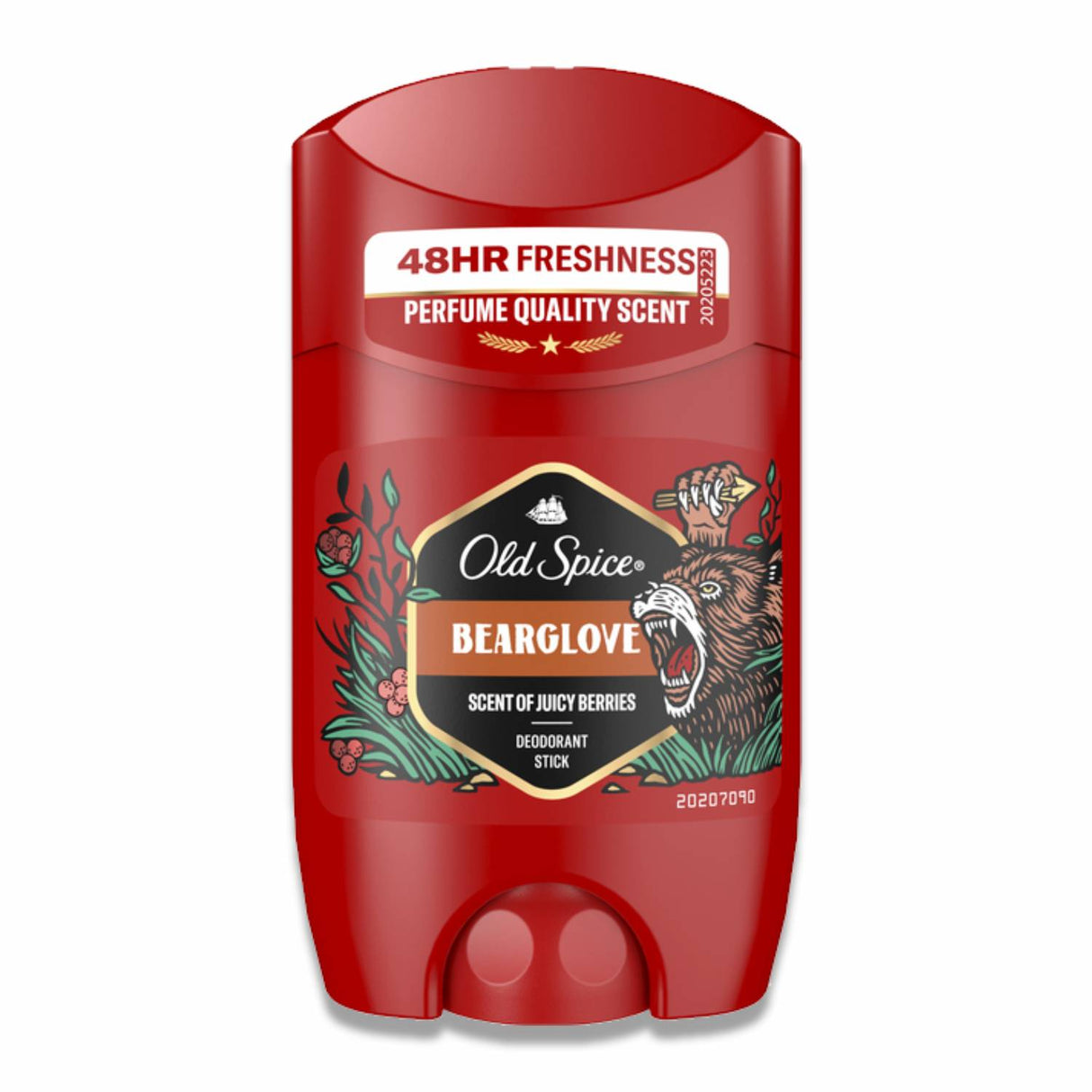Old Spice Stick Deodorant  Bearglove- 1.7 oz/ 50 ml -  6 pack