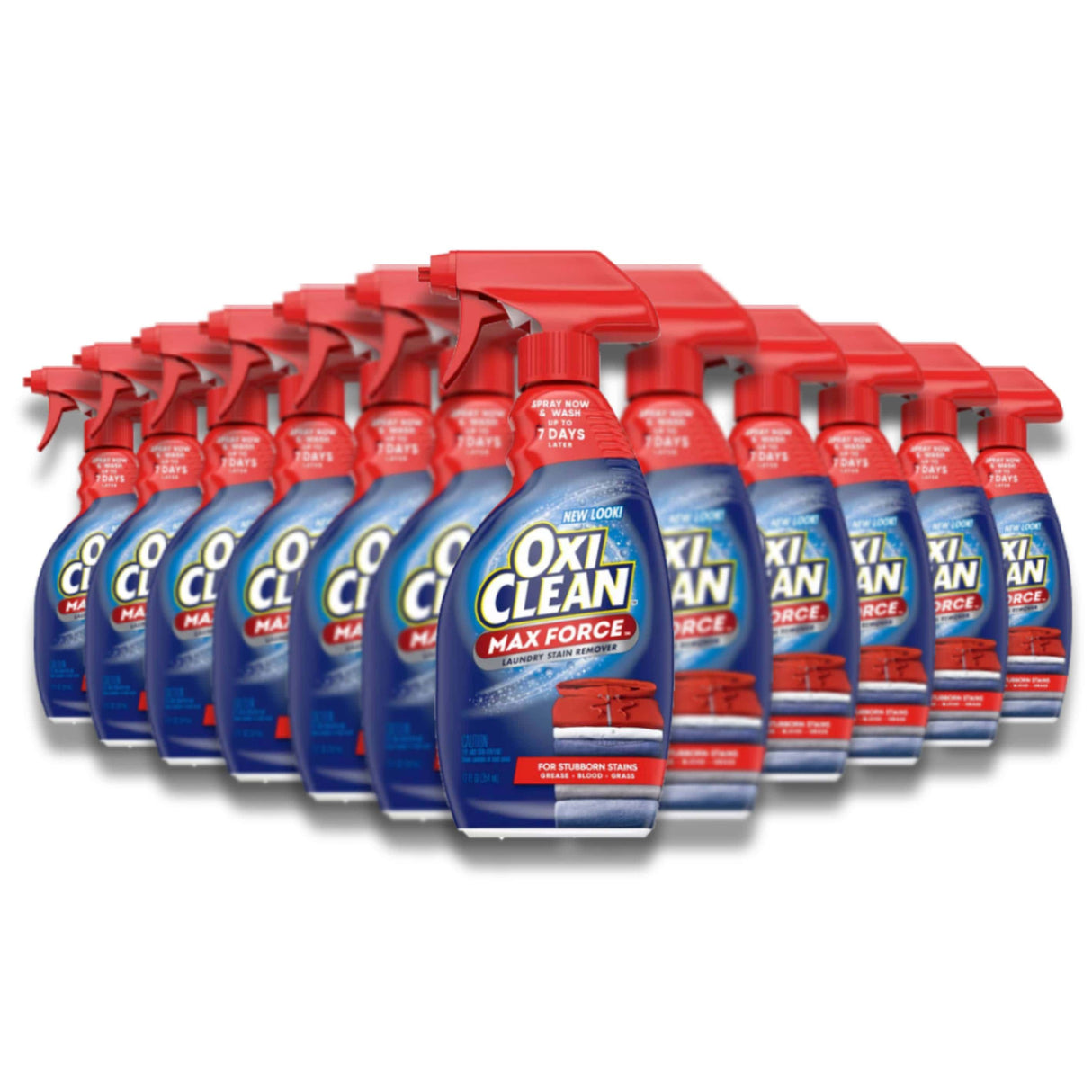 OxiClean - MaxForce Laundry Stain Remover Spray - 12 Oz - 12 Pack