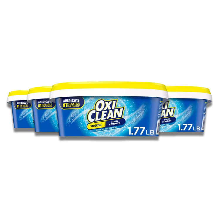OxiClean - Versatile Stain Remover Powder - 1.77 lb - 4 Pack | OxiClean - Pre Order