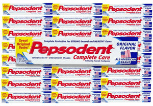 Pepsodent - Complete Care Anticavity Fluoride Toothpaste, Original Flavor - 5.5 Oz - 24 Pack