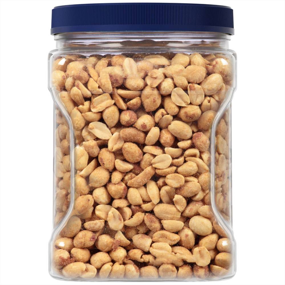 Planters - Unsalted Dry Roasted Peanuts - 35 Oz Each