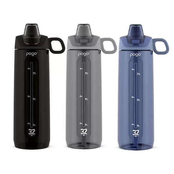 Pogo - Tritan Water Bottles, 3-Pack (Assorted Colors) - 32 Oz | Pogo - All products