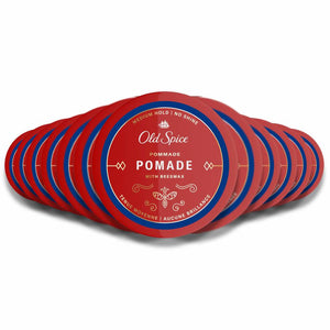 Old Spice -  Mens Hair Styling Pomade, Matte Finish, Medium Hold - 2.22 Oz - 12 Pack