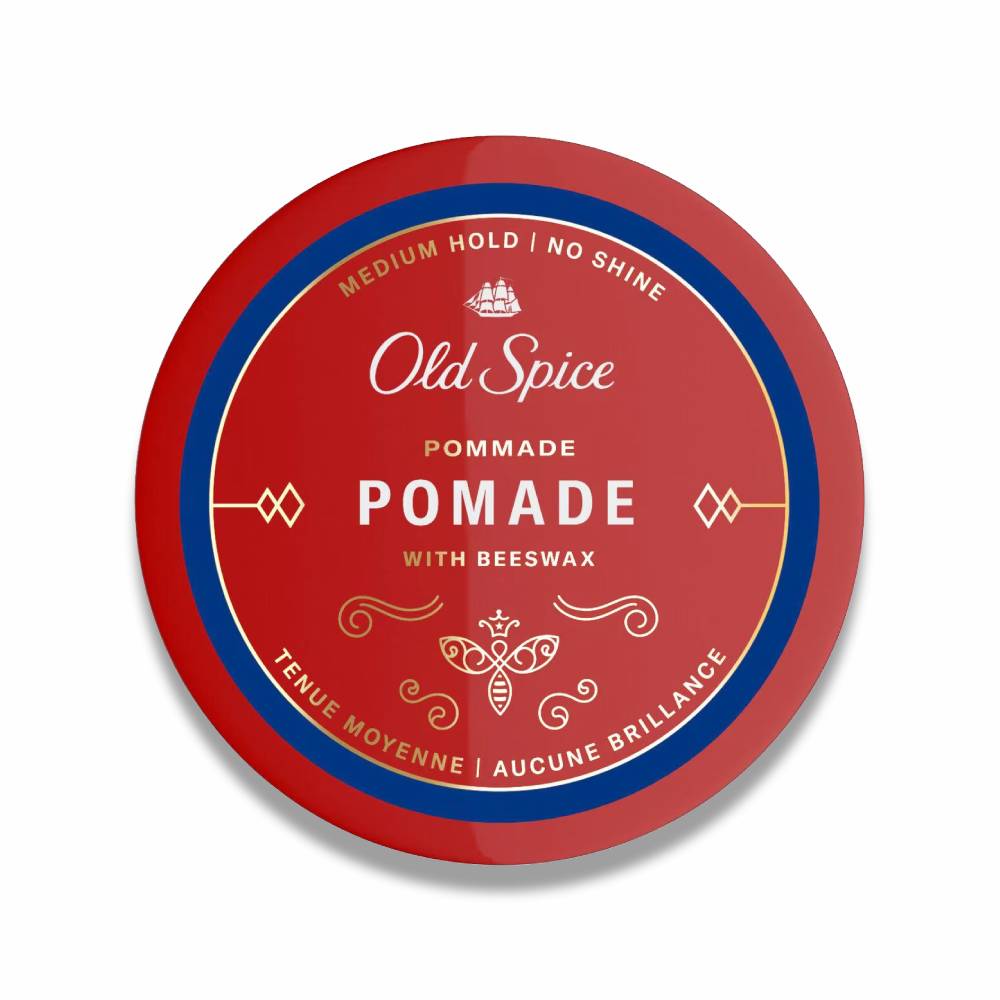 Old Spice -  Mens Hair Styling Pomade, Matte Finish, Medium Hold - 2.22 Oz - 12 Pack