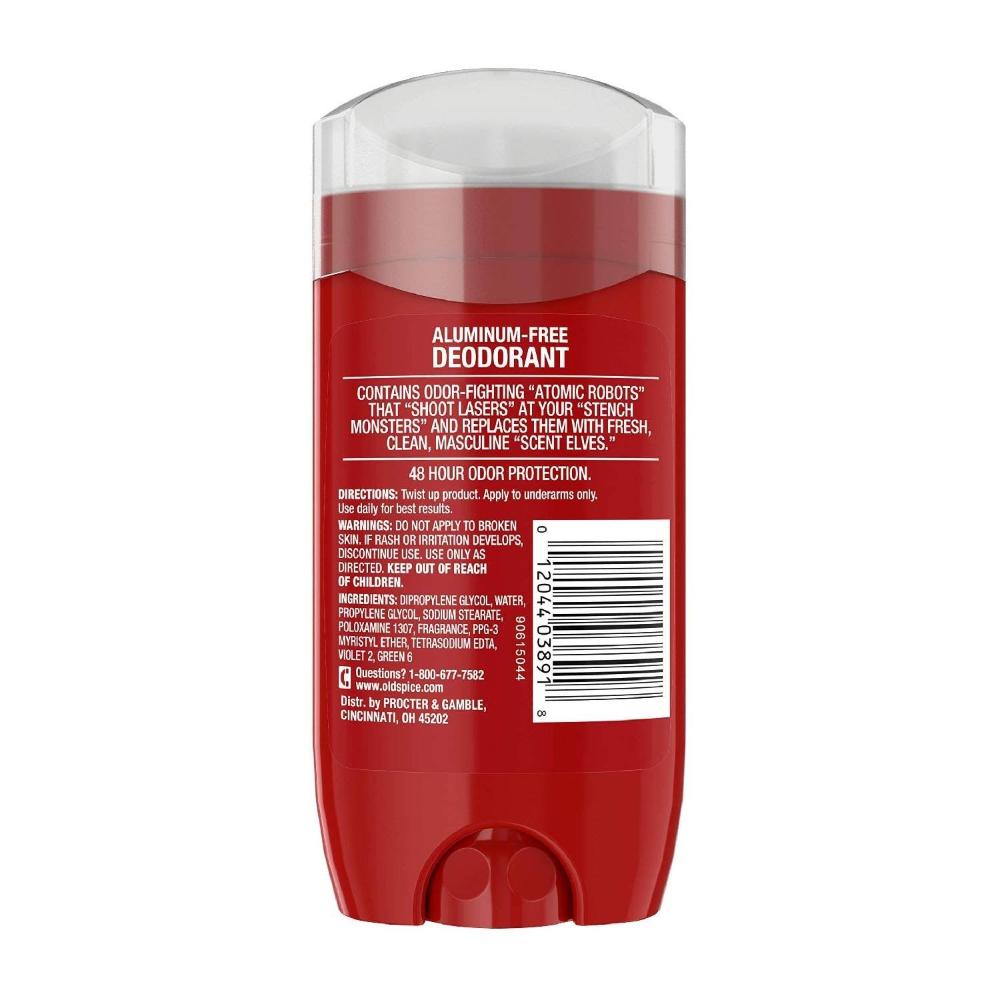 Old Spice High Endurance Deodorant Stick Pure Sport, 3 oz - 12