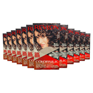 Revlon ColorSilk Hair Color - #30 Dark Brown - 12 Pack