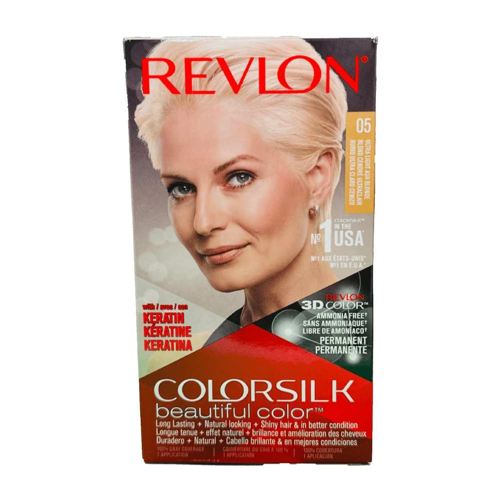 Revlon ColorSilk Hair Color - Ultra Light - #05 Ash Blonde - 12 Pack