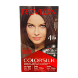Revlon ColorSilk Hair Color - #27 Deep Rich Brown - 12 Pack