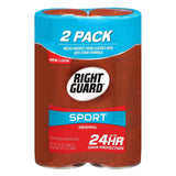 Right Guard Sport Original Deodorant Aerosol Spray, 8.5 fl oz Twin Pack - 1 Pack - Open Box -