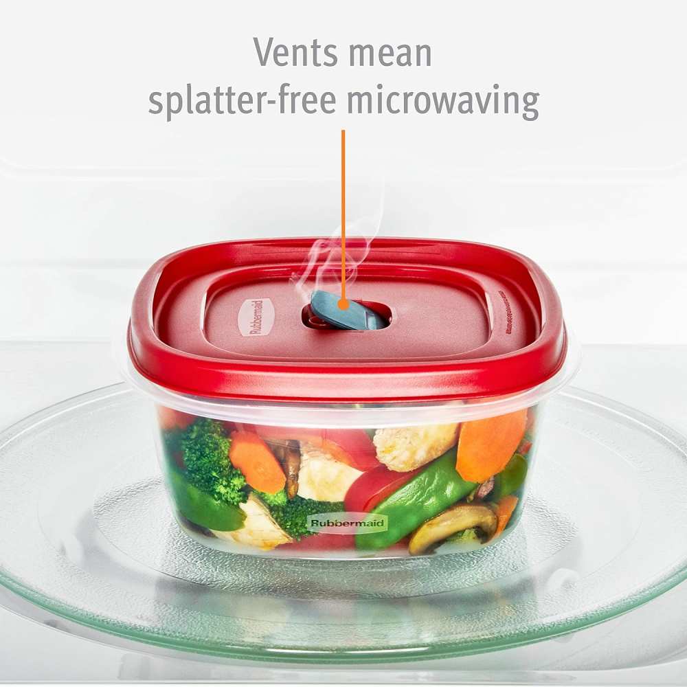 Rubbermaid - Easy Find Vented Lid 7-Cup Food Storage Container - 3