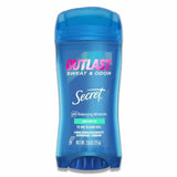 Secret - Outlast Clear Gel Unscented Antiperspirant & Deodorant - 2.6 Oz - 240 Pack