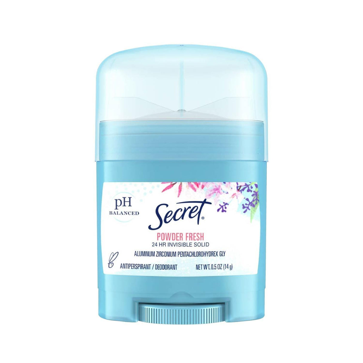Secret Invisible Solid Anti-Perspirant & Deodorant, Powder Fresh 0.5 oz  - 480 Pack - Travel Size