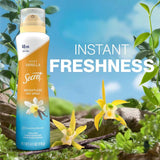 Secret - Dry Spray Antiperspirant Deodorant Vanilla And Argan Oil - 4.1 Oz - 12 Pack