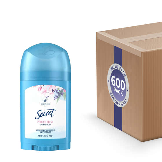 Secret  - Antiperspirant &amp; Deodorant, Powder Fresh, 1.7 Oz - 600 Pack | Secret - Secret