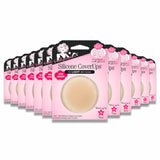 Hollywood Fashion Secrets -  Silicone Nipple CoverUps, Clear - 1 ct  - 12 Pack