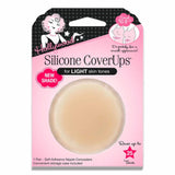 Hollywood Fashion Secrets -  Silicone Nipple CoverUps, Clear - 1 ct  - 12 Pack