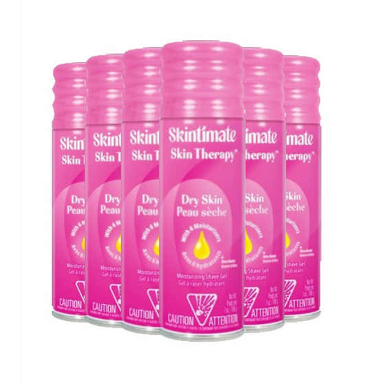 Skintimate Skin Therapy Dry Skin Women&#39;s Shave Gel 7 Oz - 6 Pack -  Skintimate Skin Therapy Dry Skin Shave Gel 7oz - W...