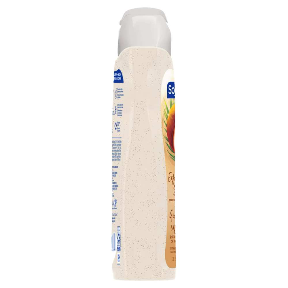 Softsoap - Body Wash Exfoliating Scrub, Coconut Butter Scent - 20 Oz - 4 Pack
