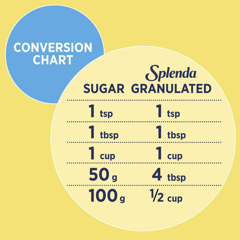 Splenda - Zero Calorie Sweetener, Granulated Sugar Substitute - 8 Count Each - 9.7 Oz - 8 Pack