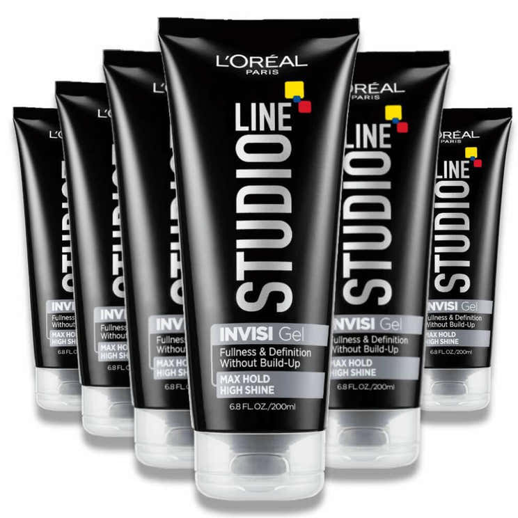 L'Oreal - Studio Line Fullness and Definition Hair Styling Gel - 6.8 Oz - 6 Pack - L'Oreal Studio Line Fullness an...