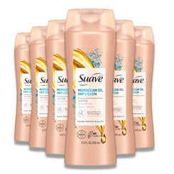Suave Professionals Shine Conditioner Moroccan Infusion - 12.6 oz - 6 Pack Contarmarket