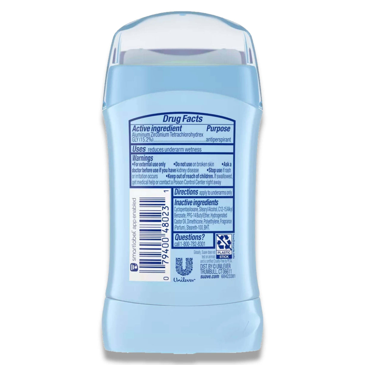 Suave Sweet Pea & Violet Deodorant - 1.2 Oz - 12 Pack Contarmarket