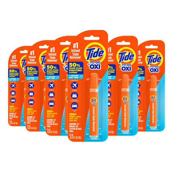 Tide to Go, Instant Stain Remover - 10 ml - 6 Pack | Tide - All products