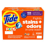 Tide - Pods Liquid Laundry Detergent Pacs, Spring Meadow - 156 Ct