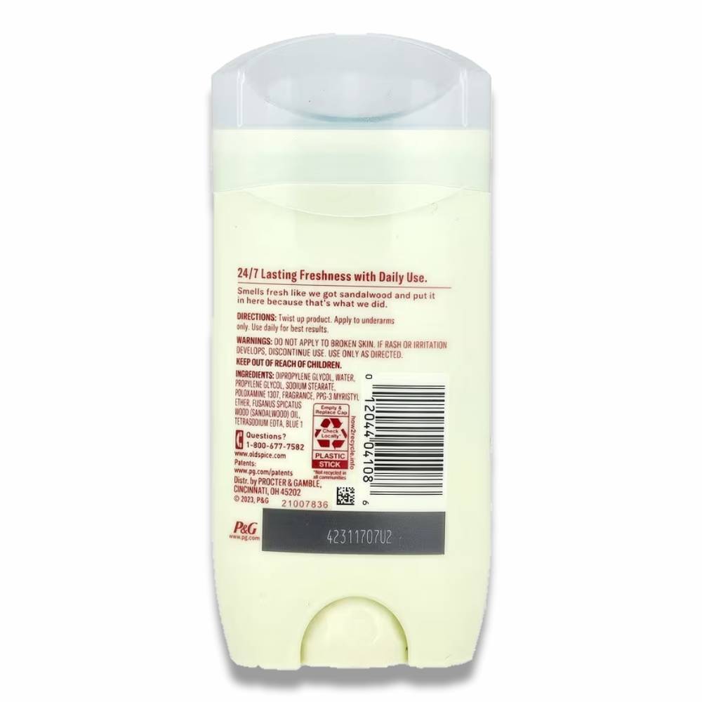 Old Spice - Deodorant for Men, Timber with Sandalwood Scent - 3.0 Oz - 12 Pack