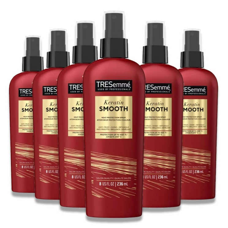 TRESemme Keratin Smooth Heat Defense Spray 8 Oz - 6 Pack | Tresemme - Pre Order
